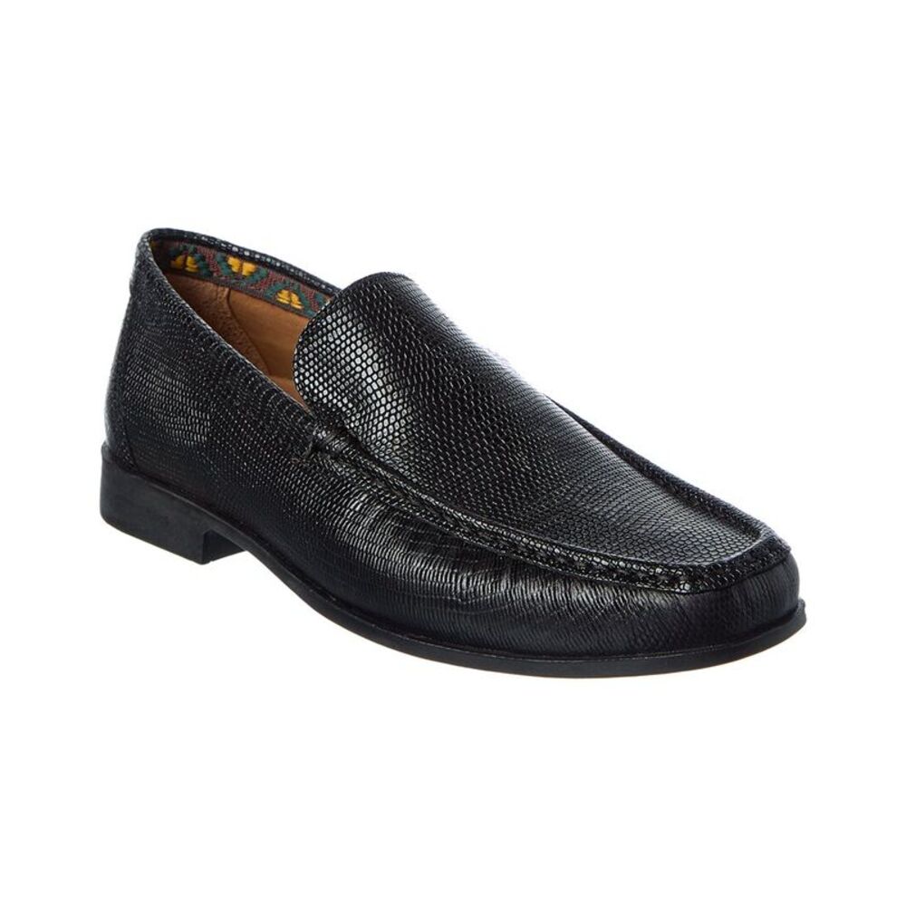 Donald Pliner Reuben82 Leather Slip-On, Black